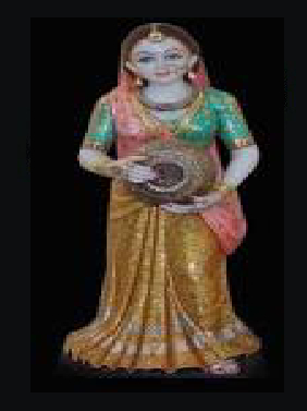 Marble Bani Thani Statue In Ahmednagar