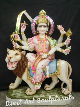 Marble Durga Mata In Ramesh Nagar
