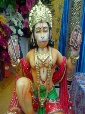 Marble Bhagat Hanuman Statue In Arwal
