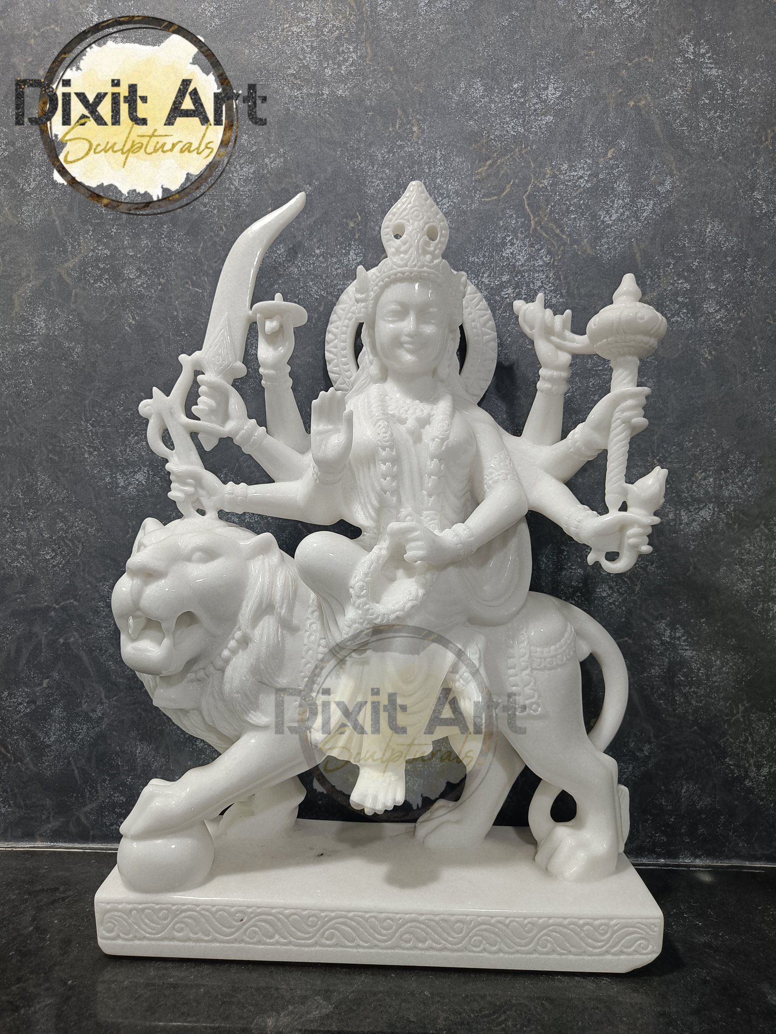 Marble Durga Statue