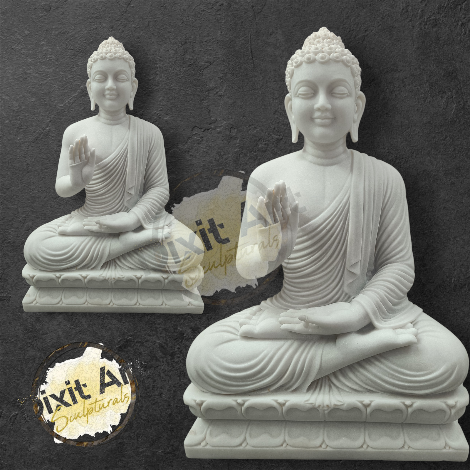 Marble Buddha Statue