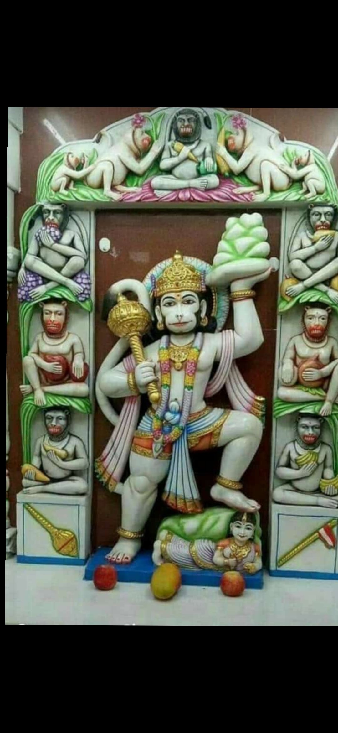 Marble Hanuman Idol
